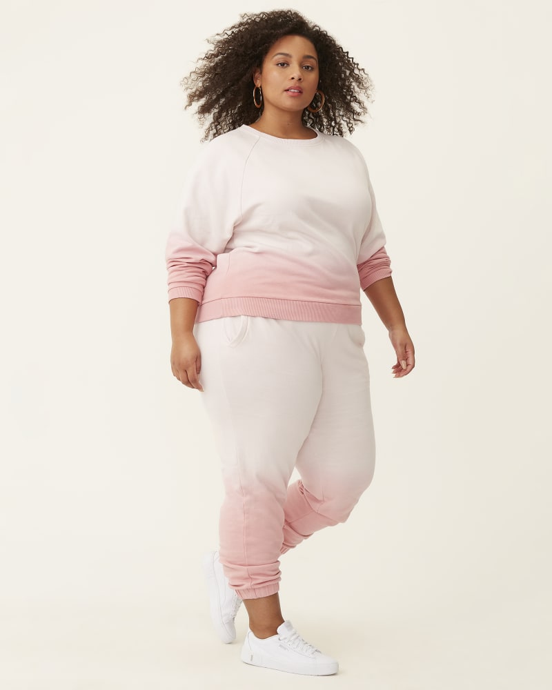 Plus size pink joggers hotsell